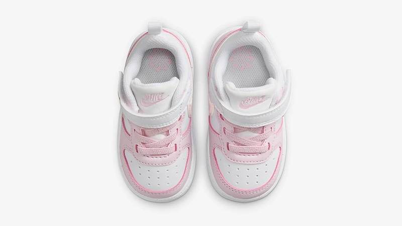 Nike Court Borough Low Recraft Toddler White Pink Foam DV5458-105 Top