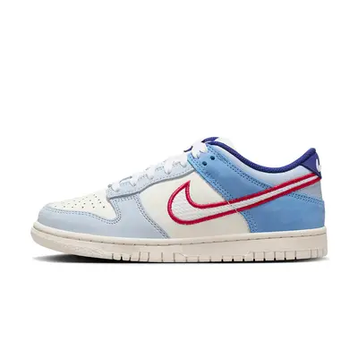 Nike Dunk Low GS 1972 White Blue | Where To Buy | HF5742-111 | The Sole ...