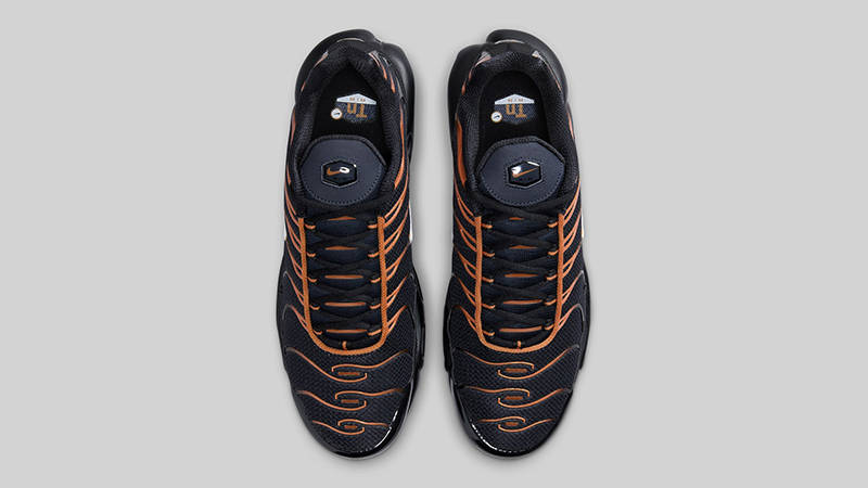 Nike TN Air Max Plus Blackened-Blue Orange FN6949-400 Top