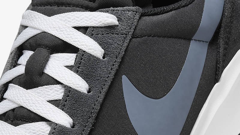Nike Waffle Debut Shoes Black Off Noir FJ4195-001 Detail