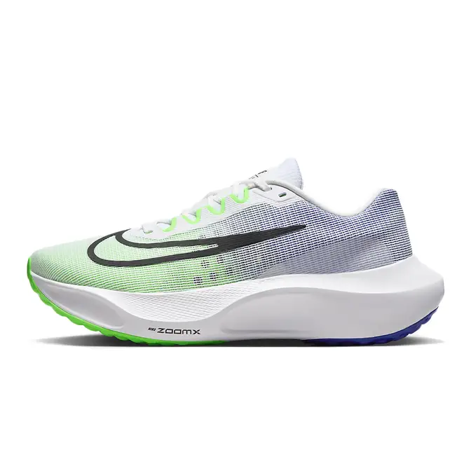 Nike Zoom Fly 5 White Green Strike | Where To Buy | DM8968-101 | The ...