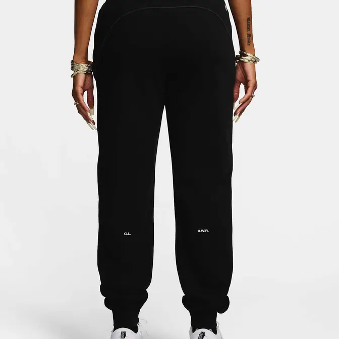 NOCTA x Nike Fleece Trousers Black Back