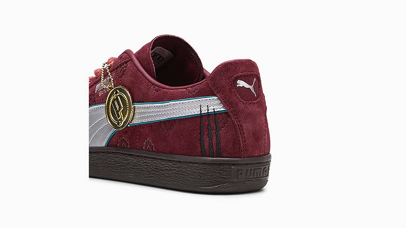 One Piece x PUMA Suede Red Hair Pirates heel