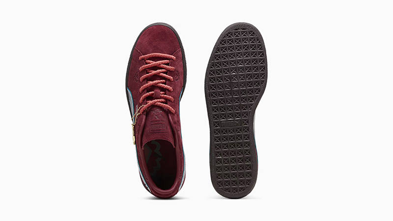 One Piece x PUMA Suede Red Hair Pirates middle