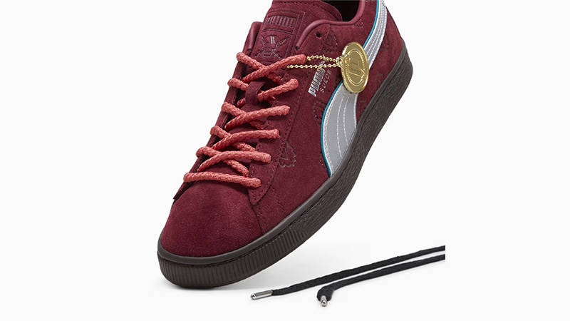 One Piece x PUMA Suede Red Hair Shanks Where To Buy 396521-01