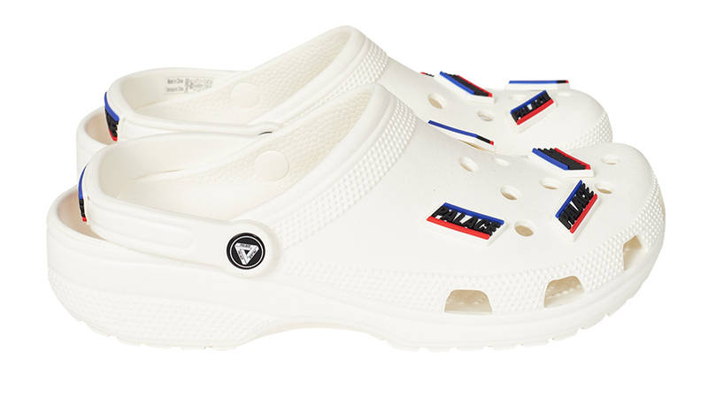 Palace x Crocs Classic Clog White Side 2