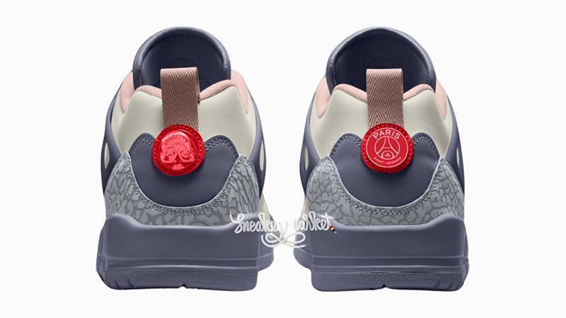PSG x Jordan Spizike Low Sail Grey | Where To Buy