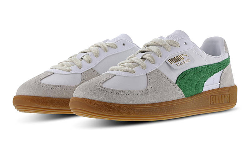 PUMA Palermo Grey Green front