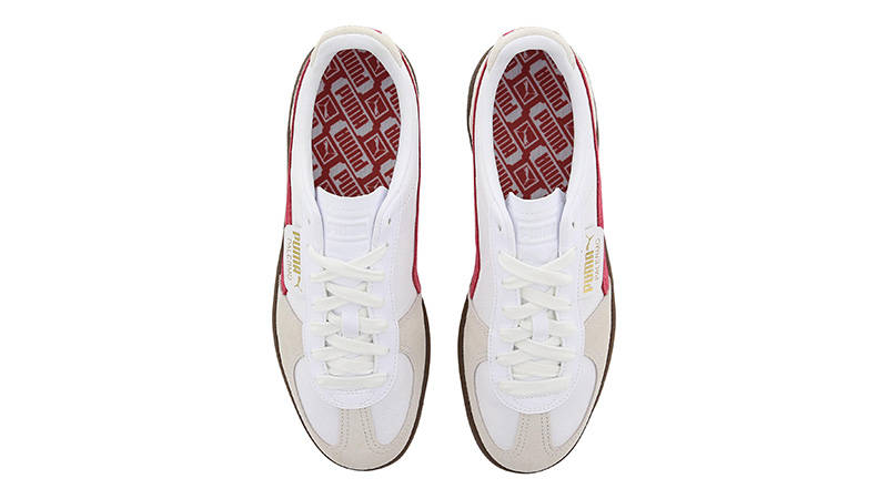 PUMA Palermo Grey Red middle