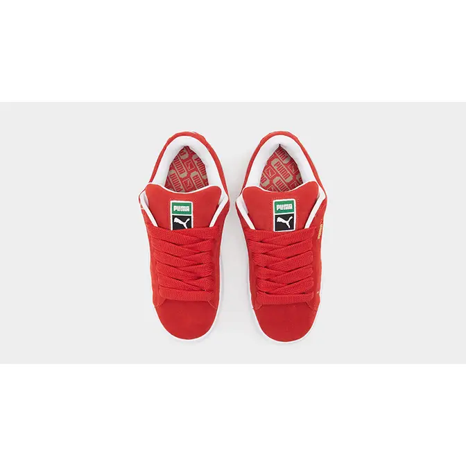 Puma sherpa Suede XL Red Black middle