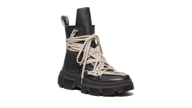 Rick Owens x Dr Martens 1460 Boots Black front