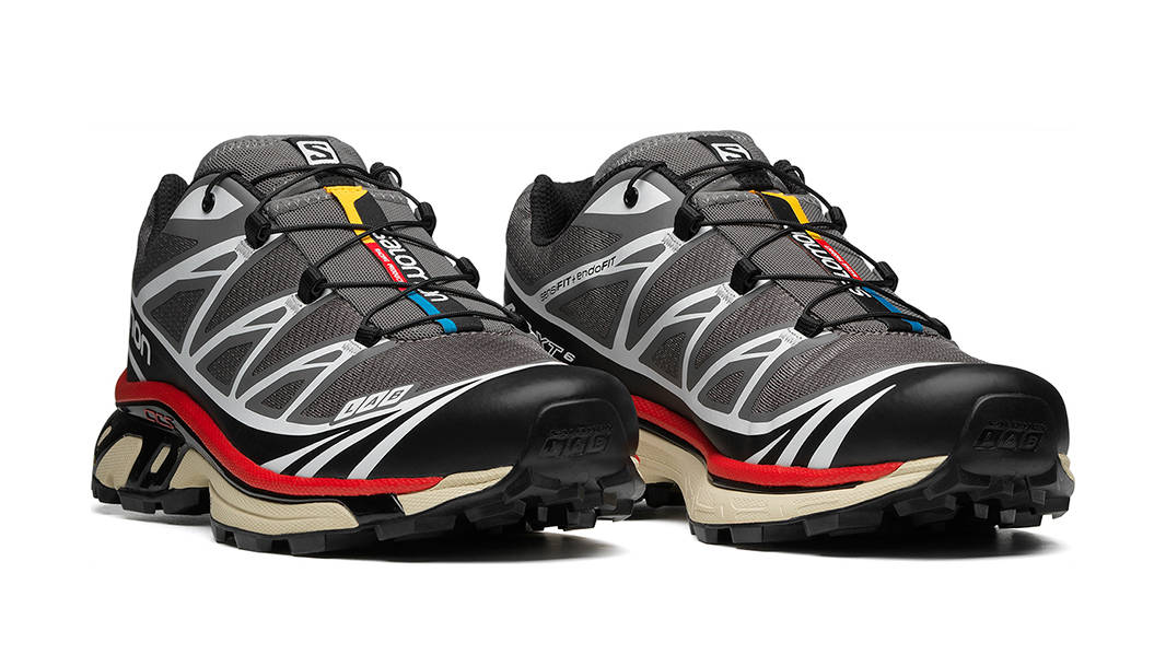 Salomon XT-6 Black Aurora Red L47293200 Front