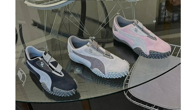 SAN SAN GEAR x PUMA Mostro Grey feature