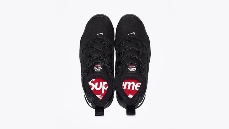 Supreme x Nike SB Air Darwin Low Black FQ3000-001 Top