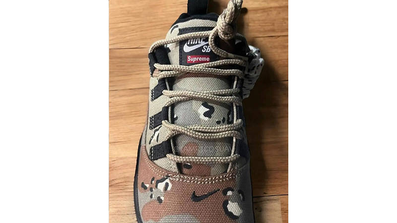 Supreme x Nike SB Air Darwin Low Desert Camo