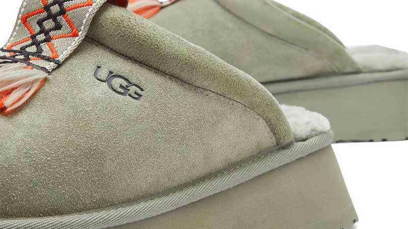 UGG Tazzle Shaded Clover Back Closeup