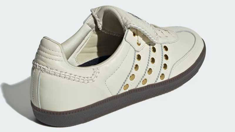 Wales Bonner x adidas Samba Studded Pack Cream Back