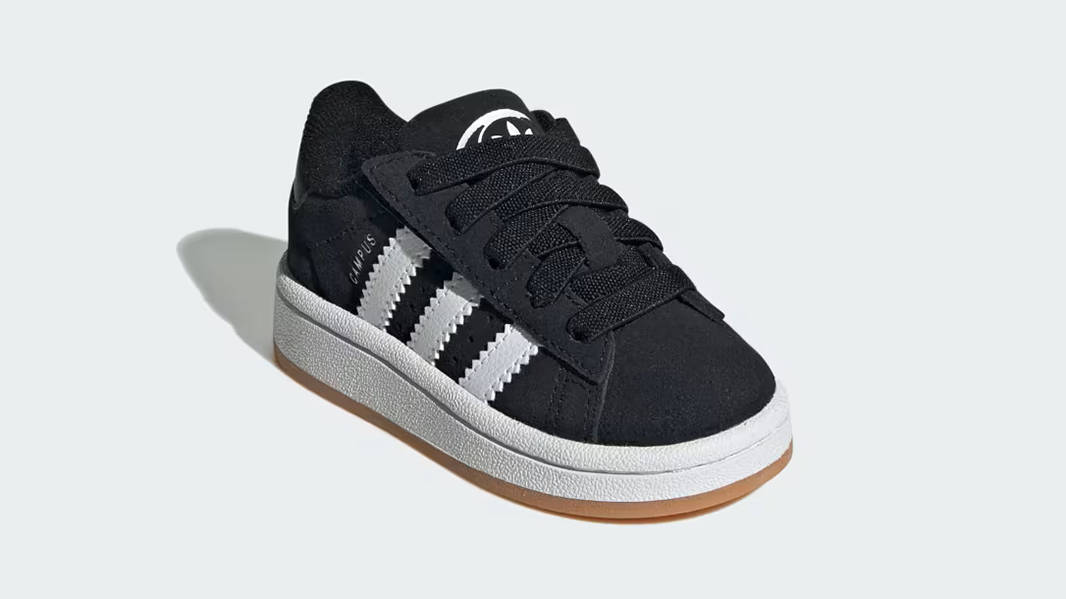 adidas Campus 00s Toddler Comfort Closure Black White JI4335 Side