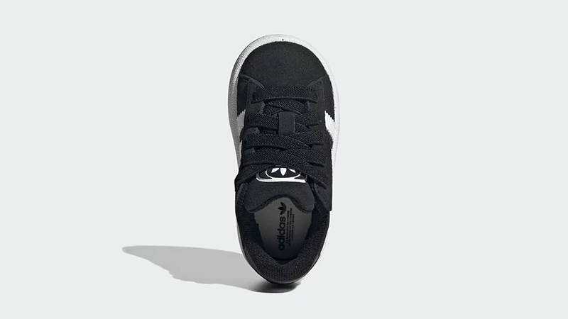 adidas Campus 00s Toddler Comfort Closure Black White JI4335 Top