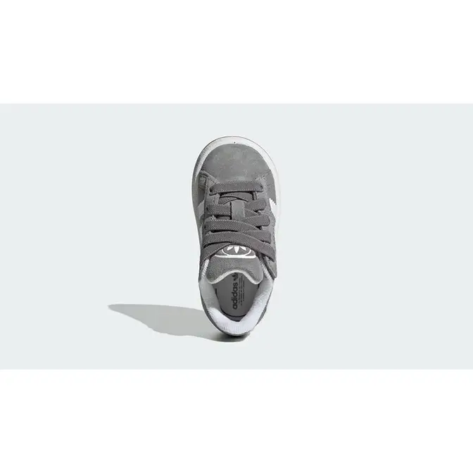 adidas Campus 00s Toddler Comfort Closure Grey White JI4334 Top