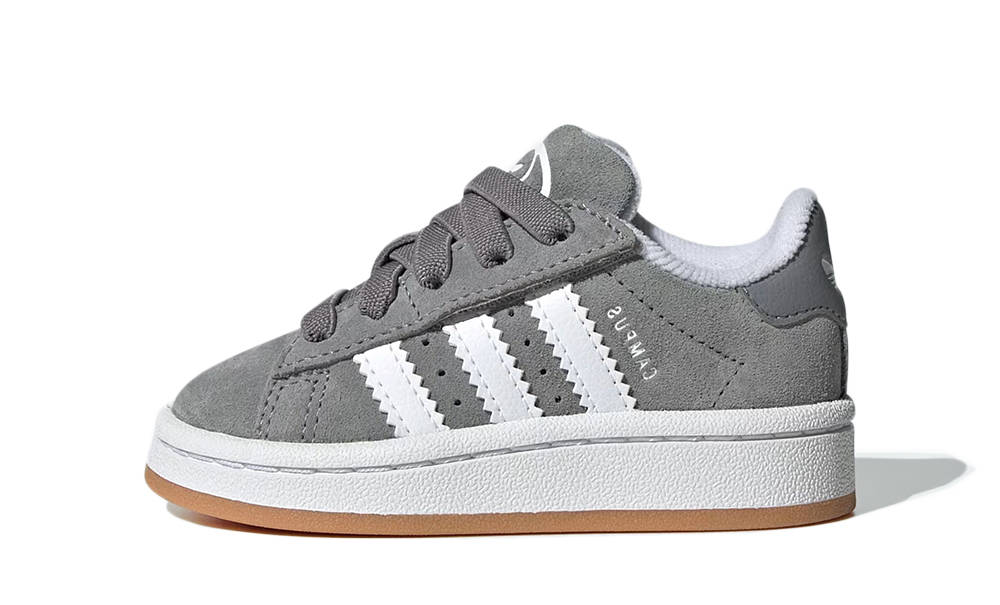 adidas Campus 00s Toddler Comfort Closure Grey White JI4334