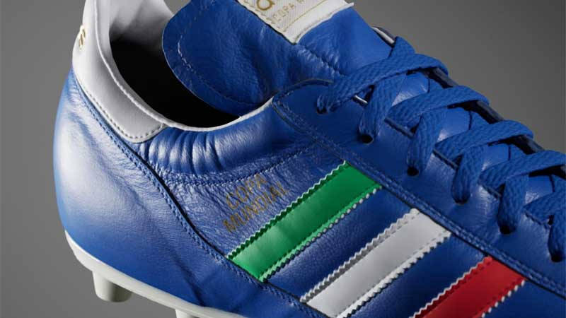 adidas Copa Mundial Firm Ground Boots FG Italy Side Closeup