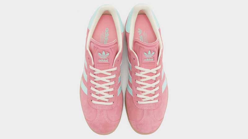 adidas gazelle silver green womens adidas | Breaknet Sleek Shoes - Halo Mint/Pink