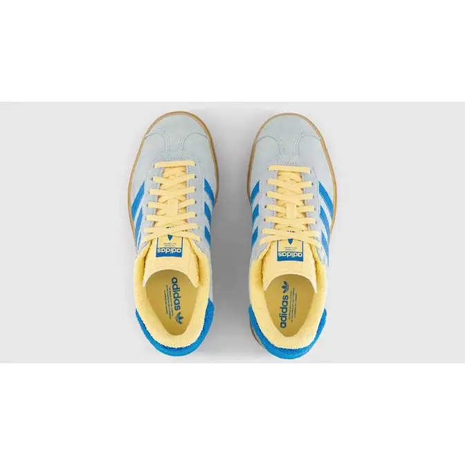adidas Gazelle Bold Almost Blue Yellow Middle