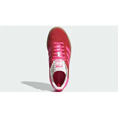 adidas Gazelle Bold Collegiate Red Pink Middle