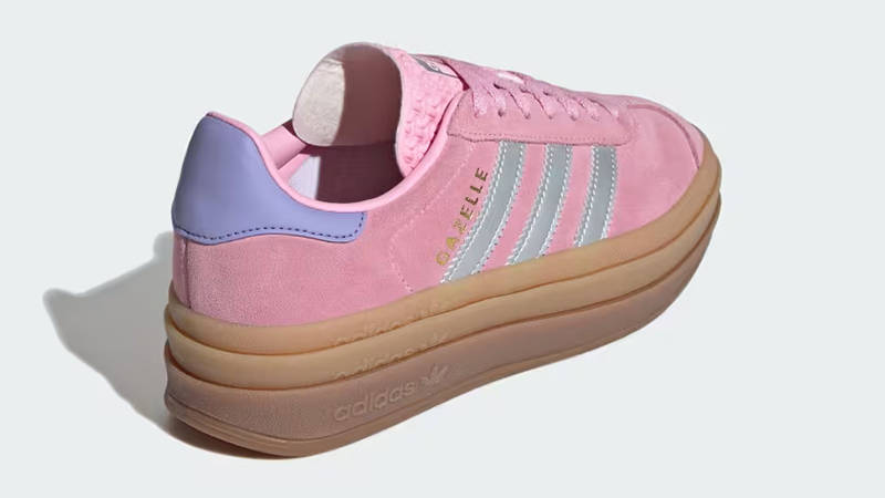 adidas Gazelle Bold GS True Pink Silver