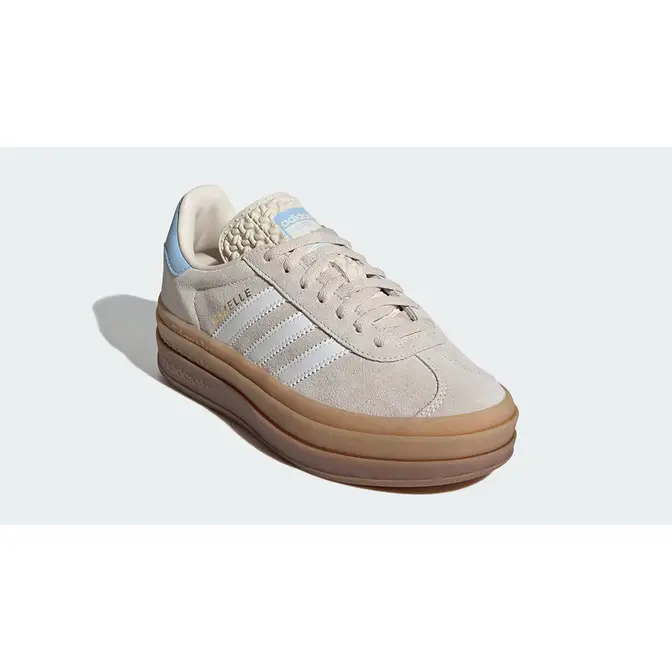 adidas Gazelle Bold GS Wonder White Clear Sky JH5540 Front