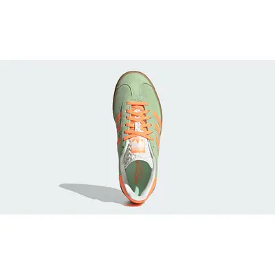 adidas Gazelle Bold Semi Green Spark Orange IH7495 Top