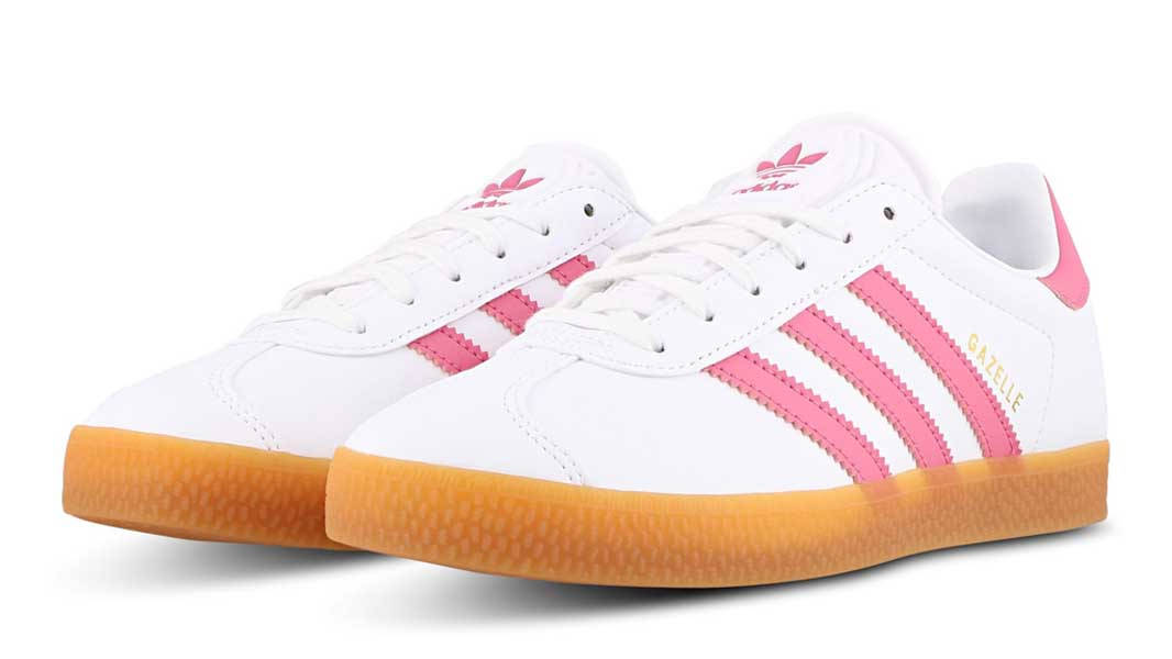 adidas Gazelle GS White Pink Brown Where To Buy 316705182604