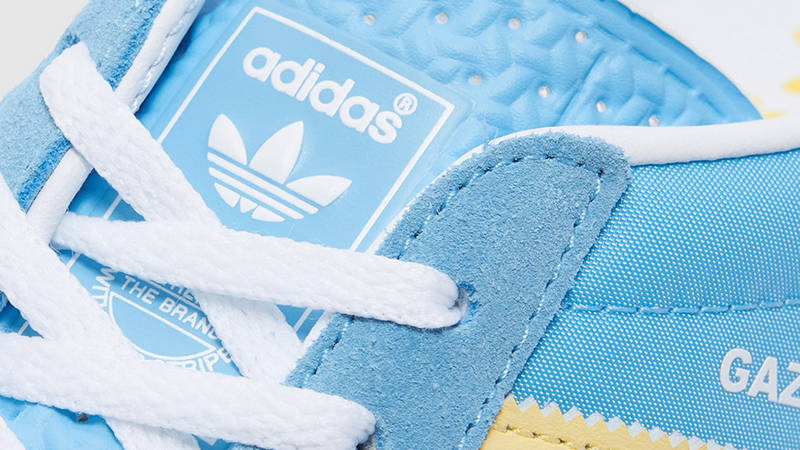 adidas Gazelle Indoor Blue Burst Yellow IE2960 Detail 2