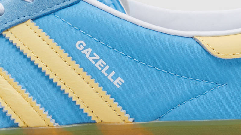 adidas Gazelle Indoor Blue Burst Yellow IE2960 Detail 3
