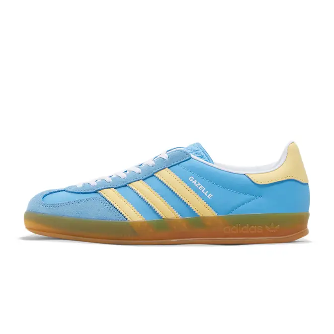 adidas Gazelle Indoor Blue Burst Yellow | Where To Buy | IE2960 | The ...