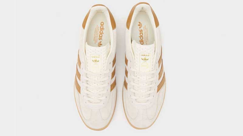 adidas Gazelle Indoor Cloud White Brown