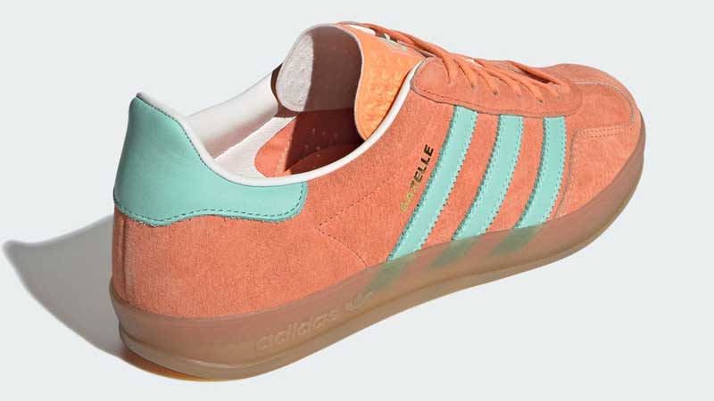 adidas Gazelle Indoor Easy Orange Back