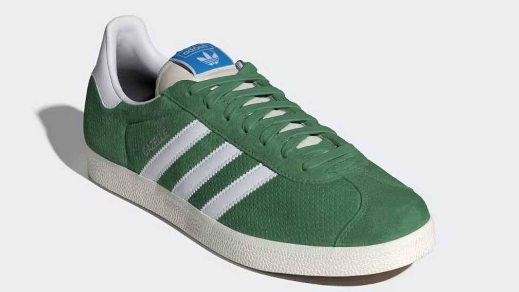 adidas Gazelle Preloved Green White Front