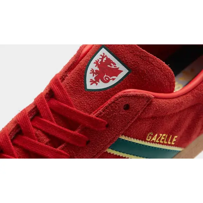 adidas Gazelle Wales Closeup