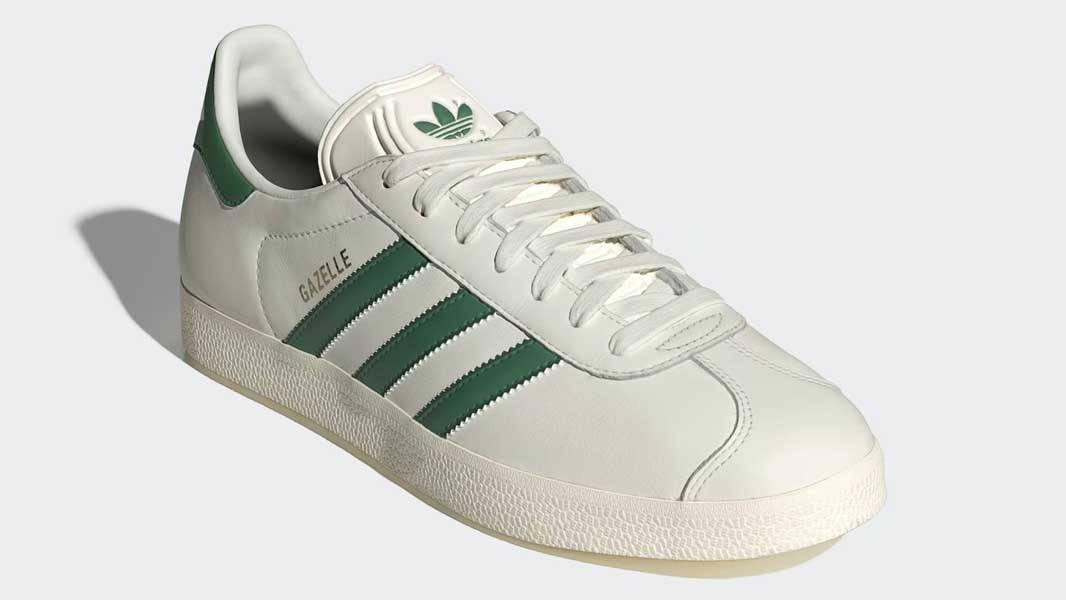adidas gazelle silver green womens ADIDAS GAZELLE ADV SHOES Court Green / Core Black / Gum– Relief Skate Supply main image 0