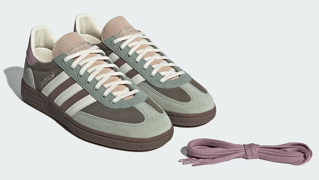 adidas Handball Spezial Silver Green Cream White IH4891 Side
