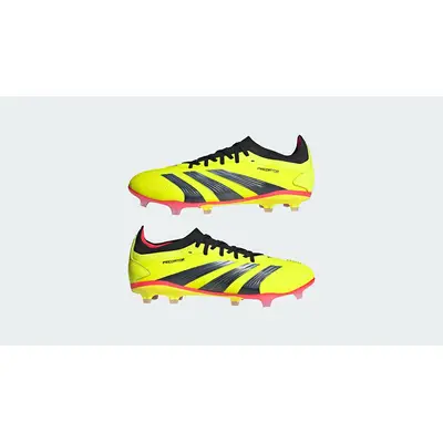 adidas Predator 24 Pro Firm Ground Boots Team Solar Yellow front side