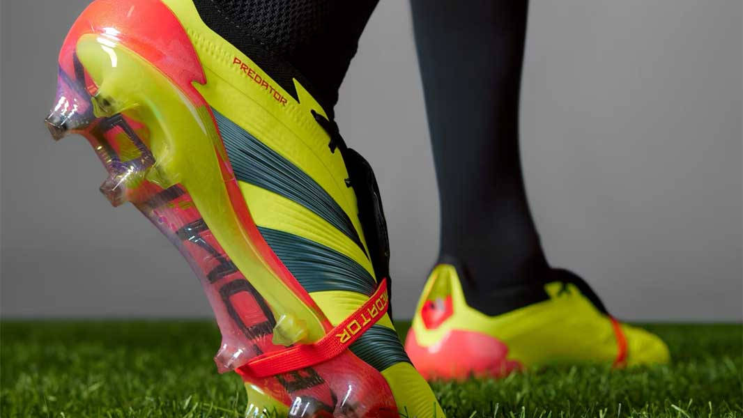 adidas Predator Elite FT Firm Ground Boots Team Solar Yellow On Foot Back