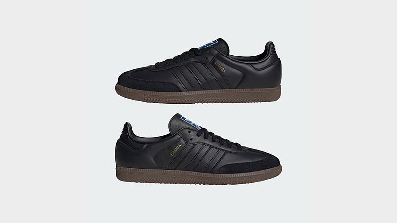 adidas Samba OG Core Black Gum feature