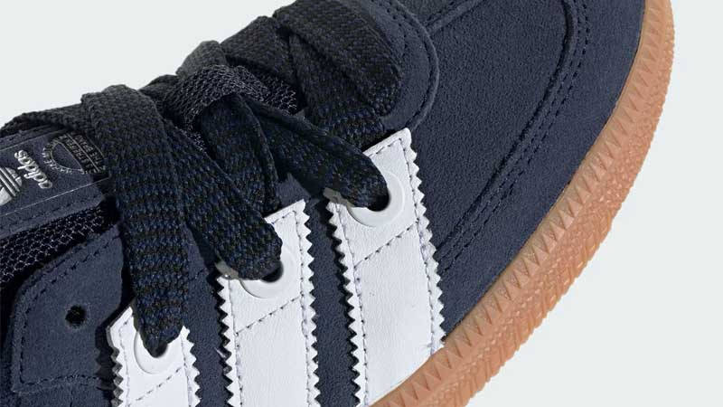 adidas Samba OG Night Indigo White Closeup