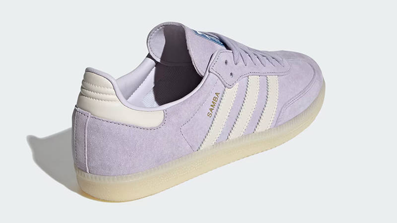 adidas Samba OG Silver Dawn Chalk White IG6176 Back