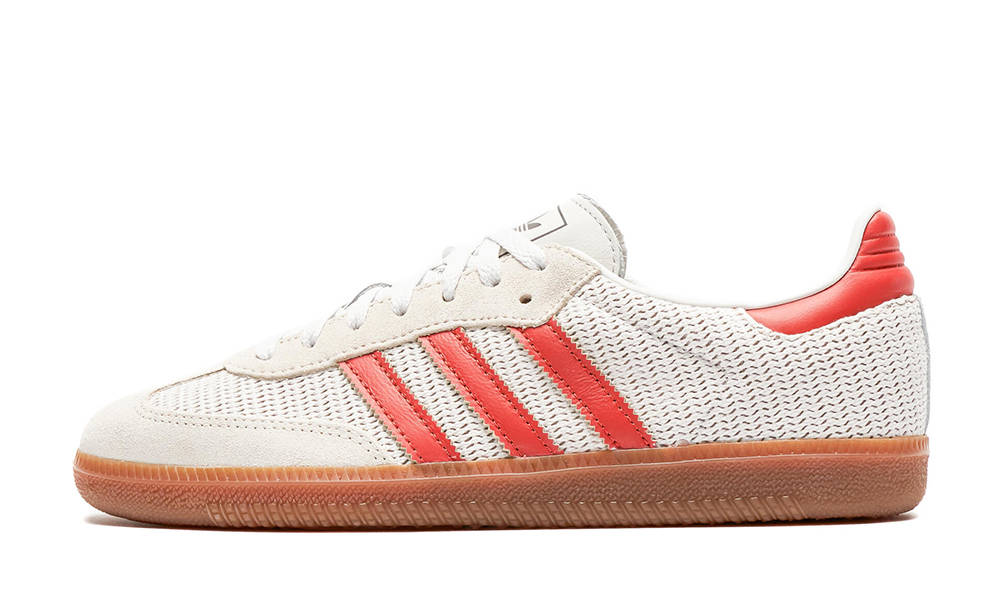 adidas Samba OG White Preloved Red