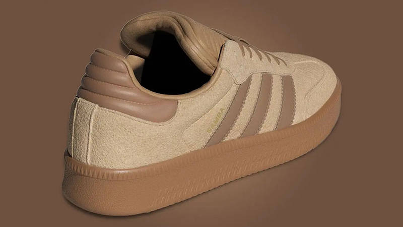 adidas Samba XLG Wheat back