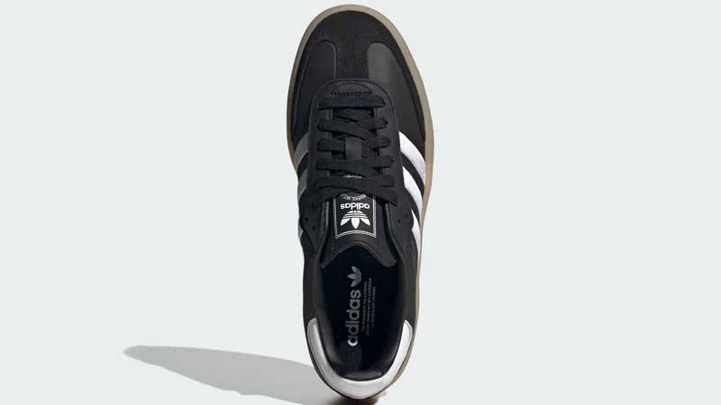 adidas Sambae Black White Gum Middle